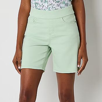 Liz Claiborne Amber Womens Mid Rise Pull-On Short | JCPenney