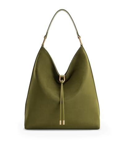 JW PEI Women's Aria Faux Suede Shoulder Bag - Dark Olive | Amazon (US)