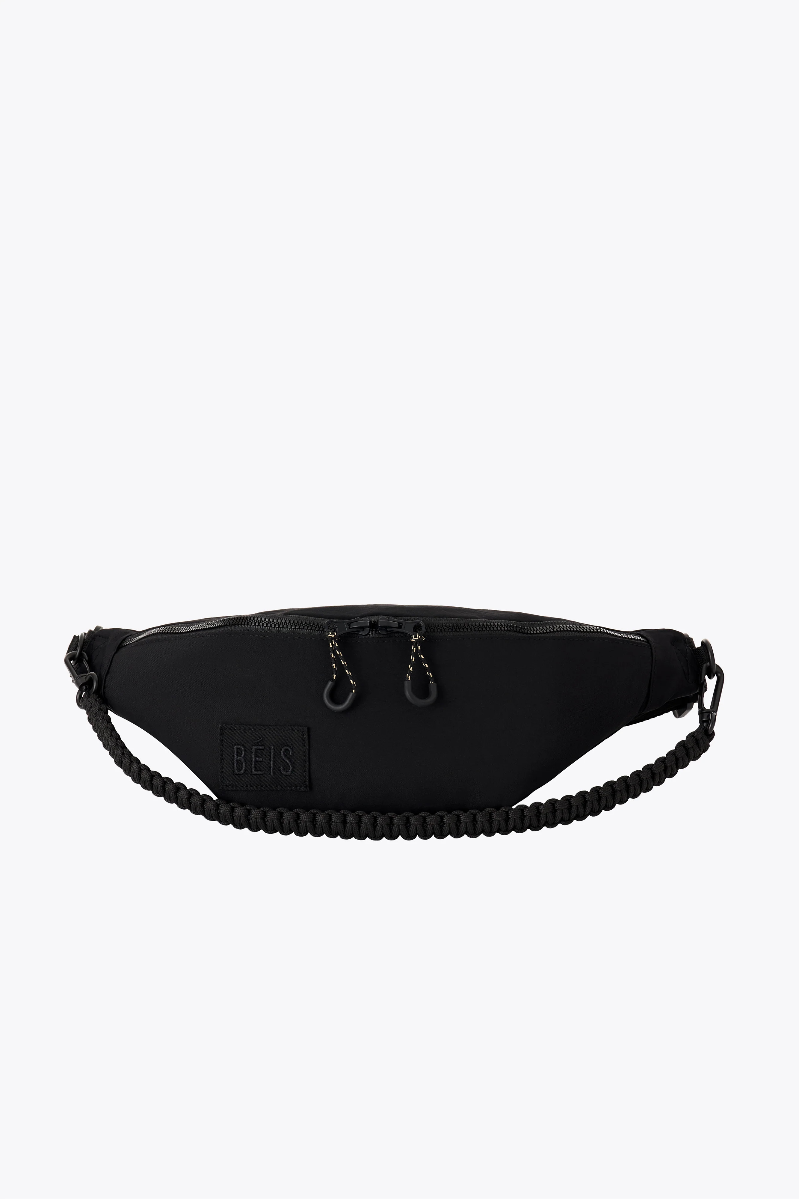 BÉIS 'The Sport Pack' in Black - Black Travel Fanny Pack | BÉIS Travel