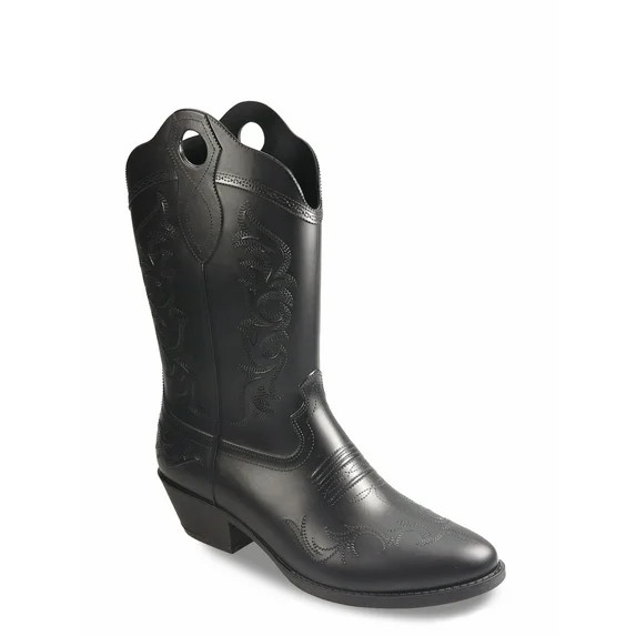 No Boundaries Women's Cowboy Rain Boots | Walmart (US)