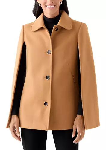 Women's Faux Cape Jacket | Belk