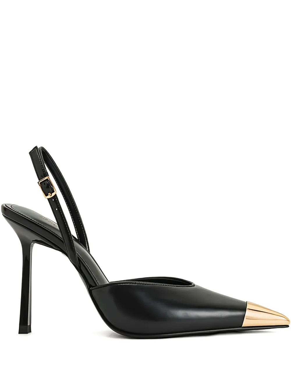 JW Pei 100mm Gold Tipped Slingback Sandals | Blue | FARFETCH | Farfetch Global