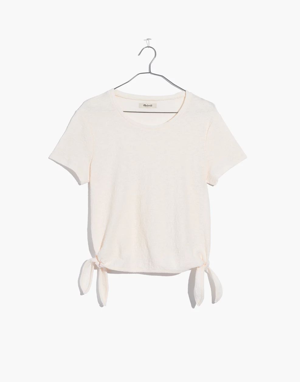 Texture & Thread Modern Side-Tie Top | Madewell