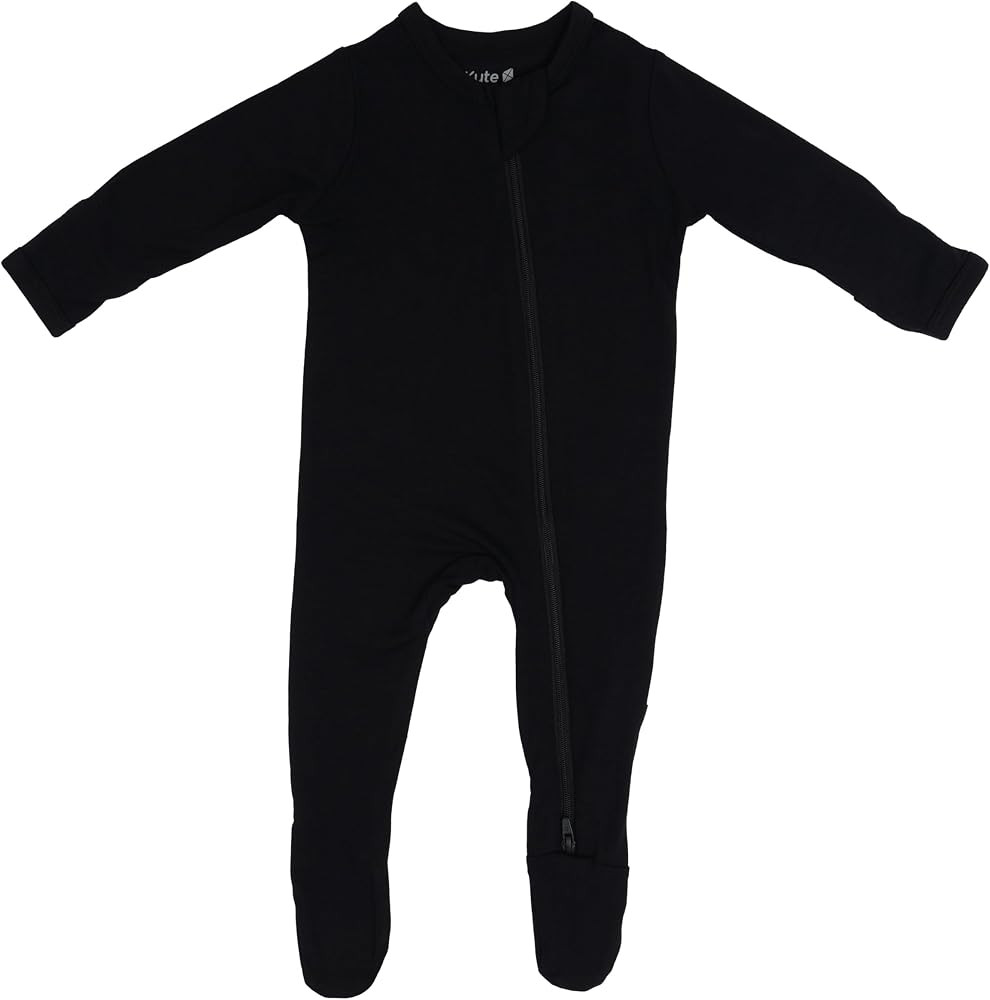 KYTE BABY Unisex Zipper Closure Footies, Rayon Made From Bamboo, 0-24 Months | Amazon (US)