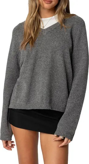 Martha V-Neck Oversize Sweater | Nordstrom