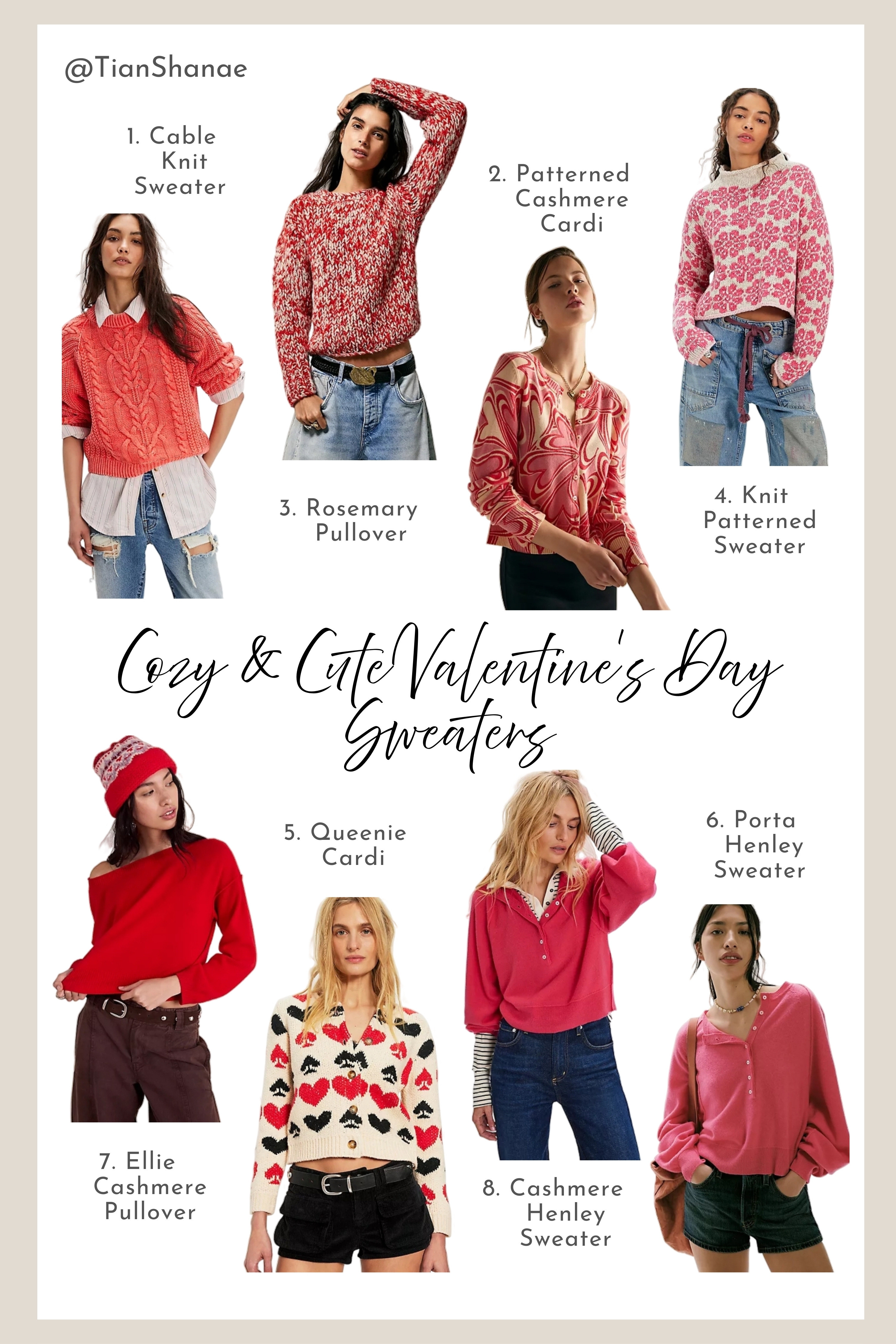 Stay warm and stylish with these cozy and cute Valentine's Day sweaters. Perfect for a casual date night or a festive day out, these knits are a seasonal must-have. Tap to shop my favorite Valentine's Day sweater finds! #ValentinesDayStyle #CozyFashion #HolidaySweaters 

 #LTKValentine #LTKgrwm #LTKootd