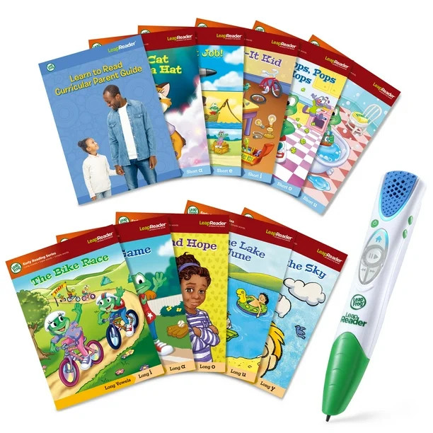 LeapFrog LeapReader Learn-to-Read 10-Book Mega Pack, Stylus Included, Reading Toy for Kids | Walmart (US)