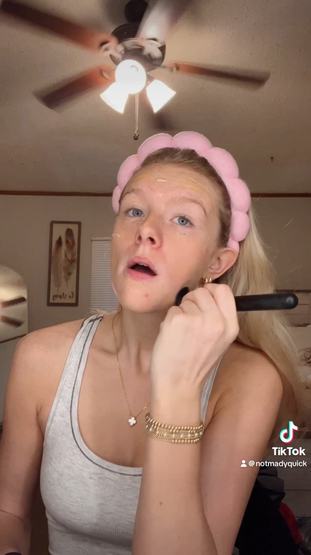 current makeup rountine 