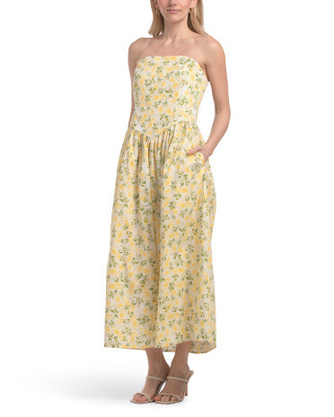 Basque Waist Floral Maxi Dress | Casual Dresses  | Marshalls | Marshalls