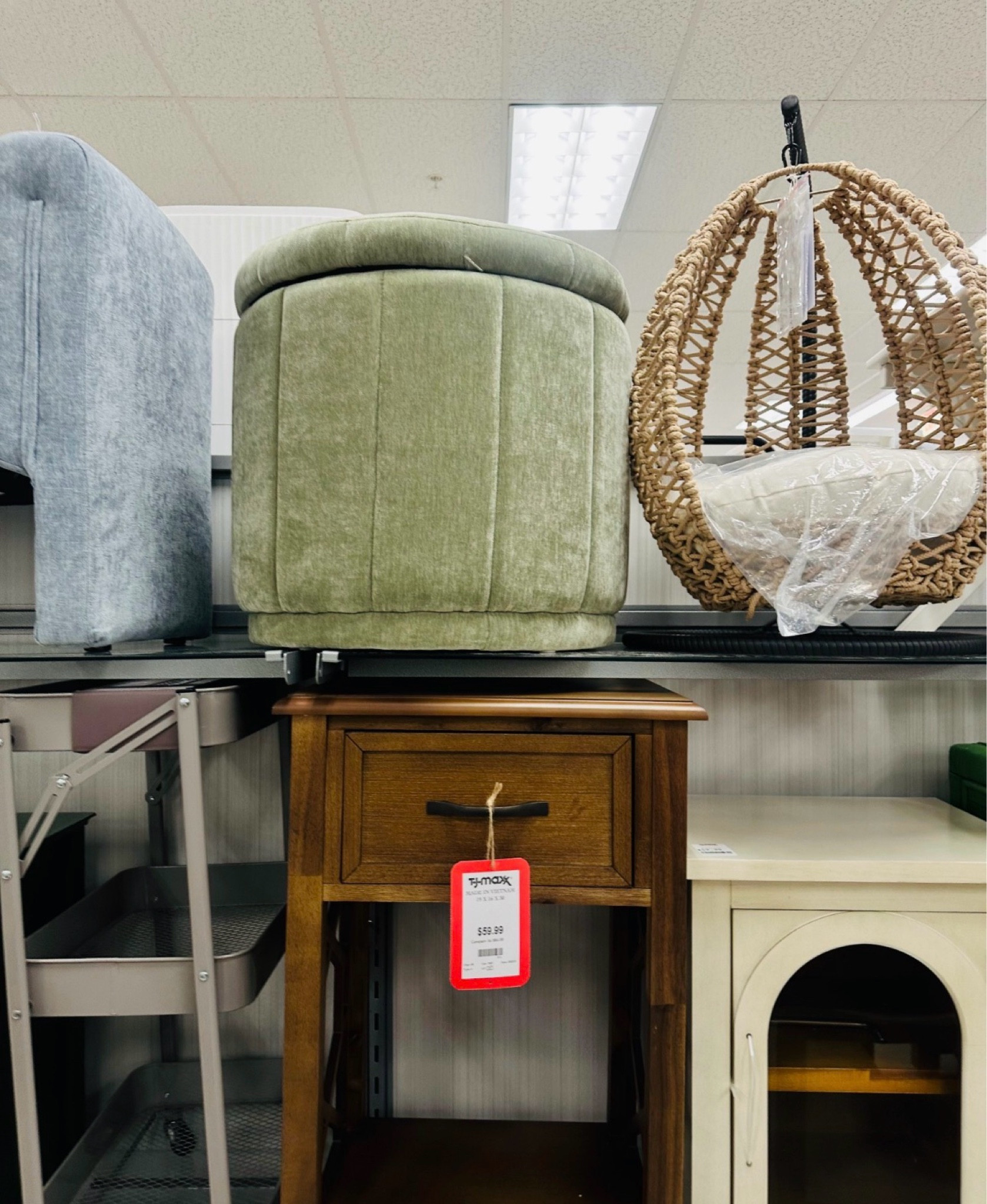 Adding a pop of color with texture! 💚 This bright green woven chest is such a statement piece. Whether you use it as a nightstand or an entry-way accent, it’s the perfect way to bring some personality into your space without breaking the bank. #InteriorDesign #HomeStyle #BoldDecor

#LTKHome #LTKSaleAlert