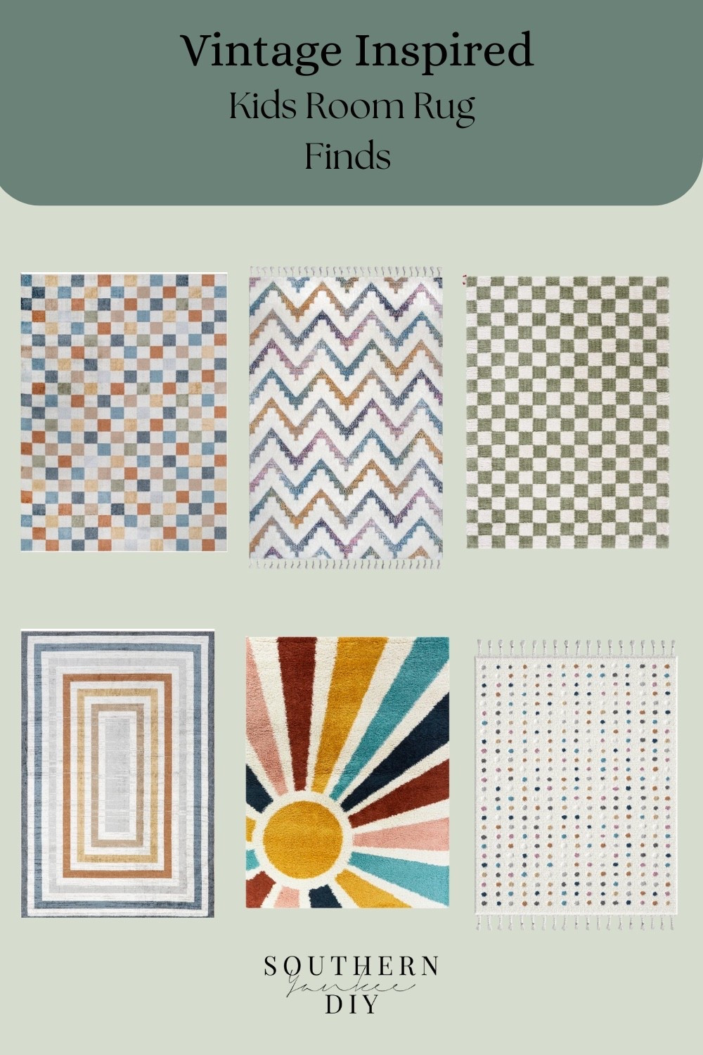 Vintage inspired kids room rugs on sale during #wayday 

#LTKHome #LTKKids #LTKSaleAlert