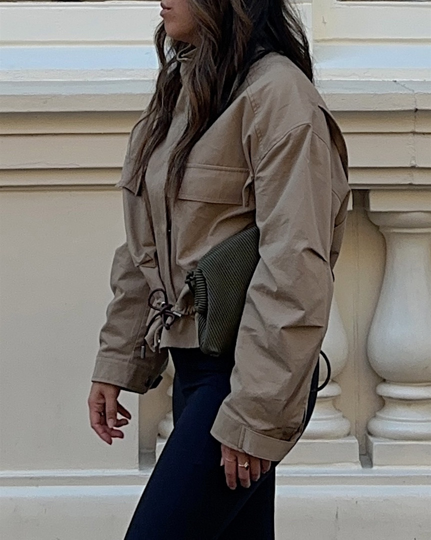 My fall uniform with this high neck funnel utility jacket H&M. Under $100 

- - - - - 
capris fall looks minimal style elevated casual outfit inspo

#LTKootd #LTKSeasonal #LTKMidsize