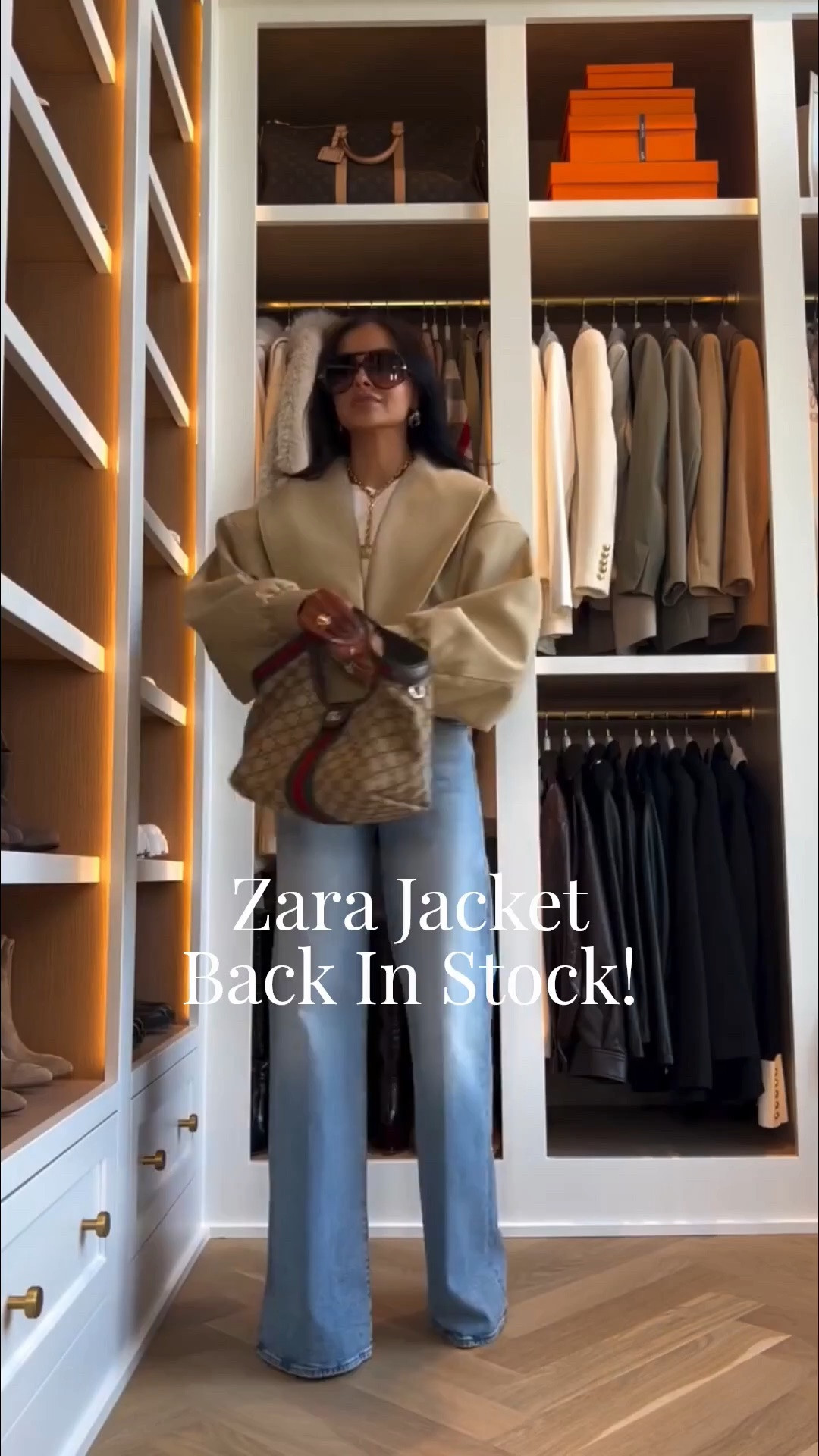 Zara cropped jacket back in stock!
It also comes in black!
Fall transitional outfit

#LTKSeasonal #LTKOver40 #LTKootd