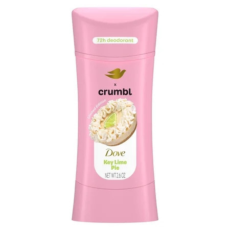 Dove & Crumbl Limited Ediiton Deodorant Crumbl Key Lime For Odor Protection ,2.6 oz | Walmart (US)