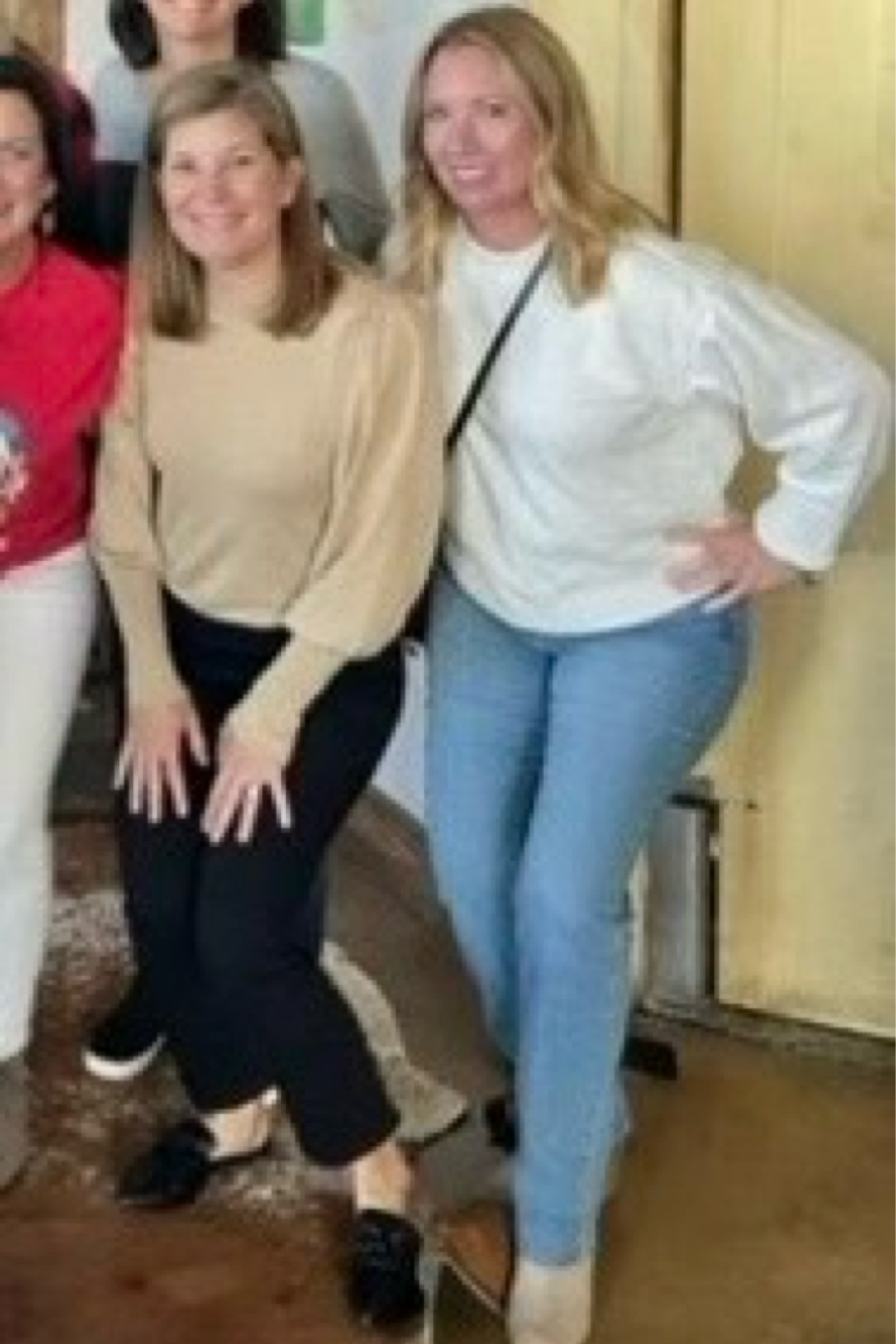 White sweatshirt straight leg jeans. Neutral winter outfit. Can’t go wrong with winter white. 

#LTKSeasonal #LTKover40 #LTKfindsunder50