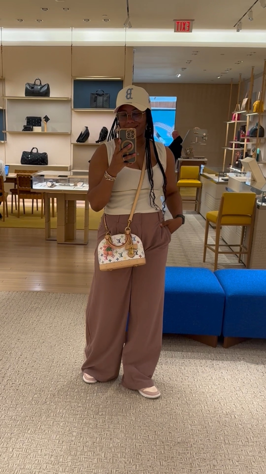 Cute T-shirt and lightweight trouser outfit
5’6” wearing M(8-10)

#LTKStyleTip #LTKFindsUnder50 #LTKActive