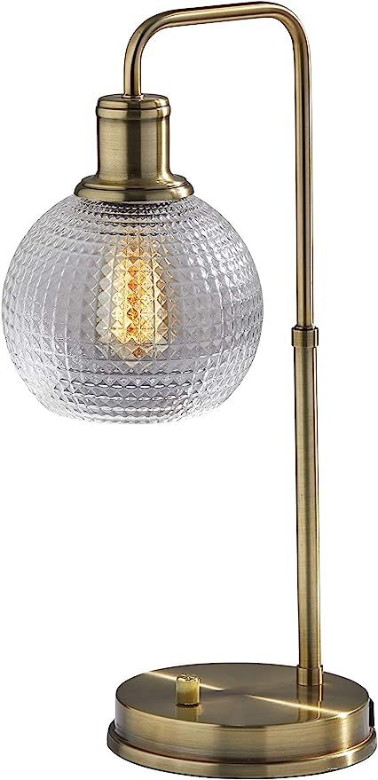 SIMPLEE ADESSO Barnett Globe Table Lamp, Antique Brass | Amazon (US)