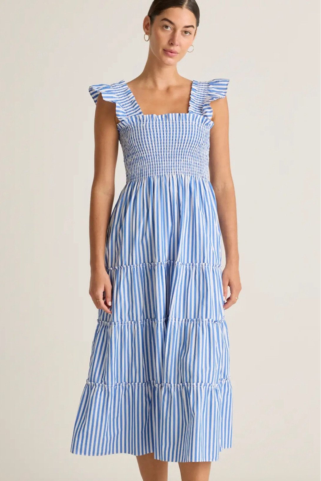 love this new smock dress print from quince! one of my favorite dresses! perfect for postpartum and nursing friendly! 

#LTKSummerSales #LTKBump #LTKFindsUnder100