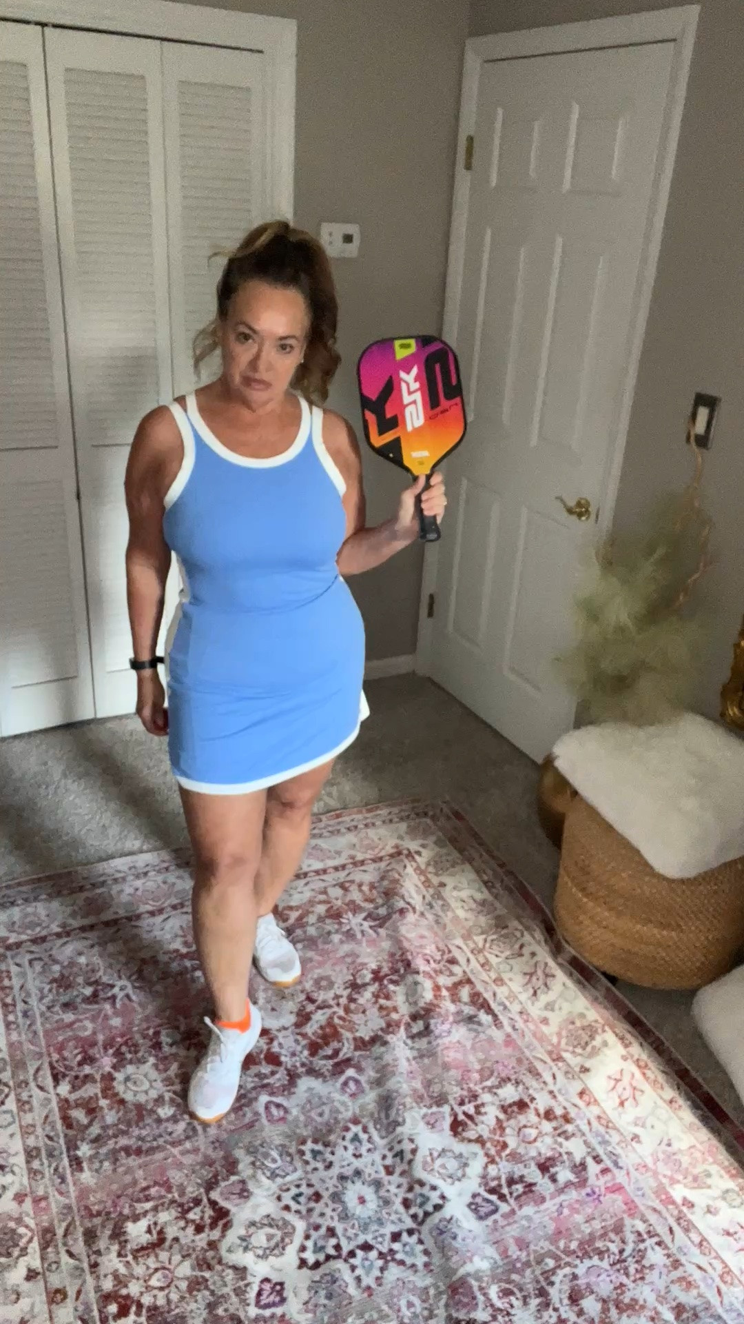 Athletic dress for any racquet ball sports.
Its perfect for weekend errands. I love the white trim and design in the back!

#LTKfitnessgoals #LTKActive #LTKSeasonal