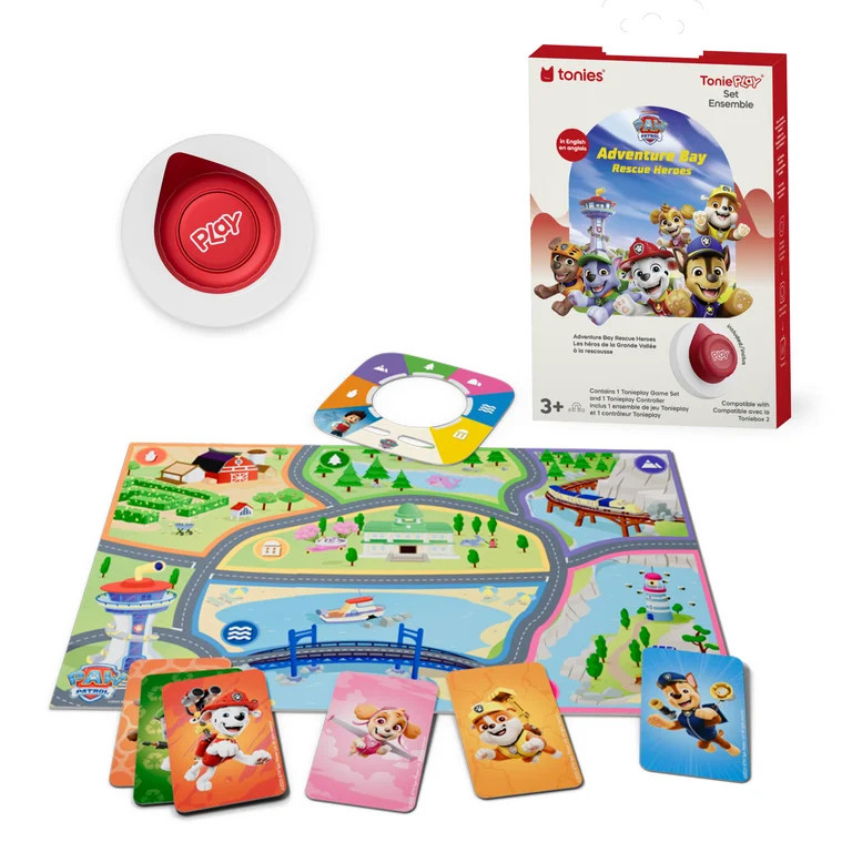 tonies PAW Patrol - Adventure Bay Rescue Heroes Tonieplay Game Set, Requires Toniebox 2, Age Grou... | Walmart (US)