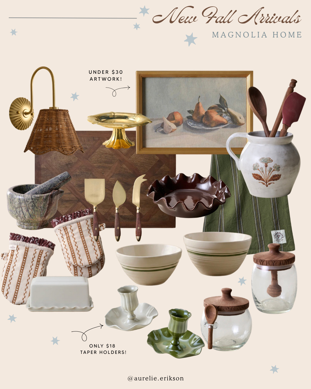 New fall arrivals from Magnolia 🤎🍂 Cozy home decor, warm neutrals, textured accents, kitchen finds & timeless pieces perfect for fall! Shop the latest Magnolia finds for all the cozy autumn vibes. ✨
#Magnolia #MagnoliaHome  #FallDecor #FallHomeDecor #AutumnDecor #CozyHome #NeutralHomeDecor #HomeDecorFinds #FallFinds #HomeInspiration #CozyFall #AutumnHome 

 #LTKSeasonal #LTKHome