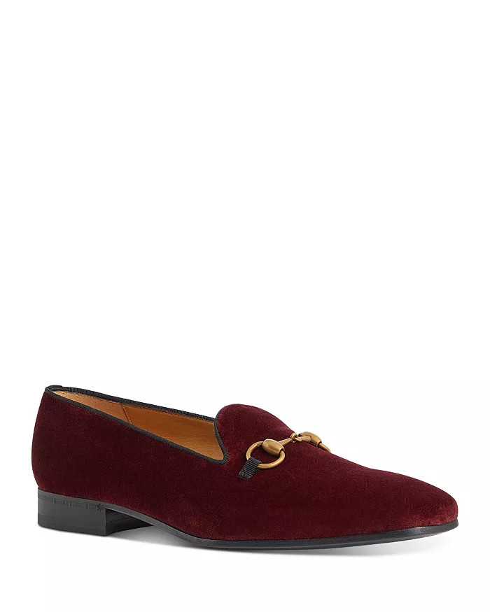 Men's Velvet Horsebit Loafers | Bloomingdale's (US)