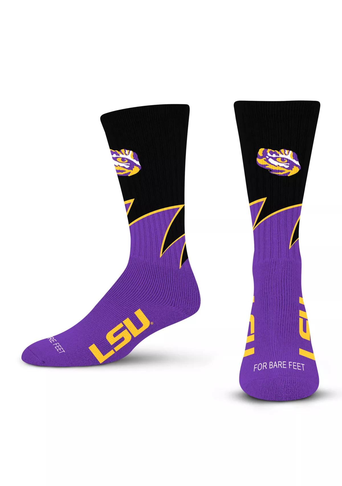 FBF OriginalsNCAA Black Wave Socks | Belk