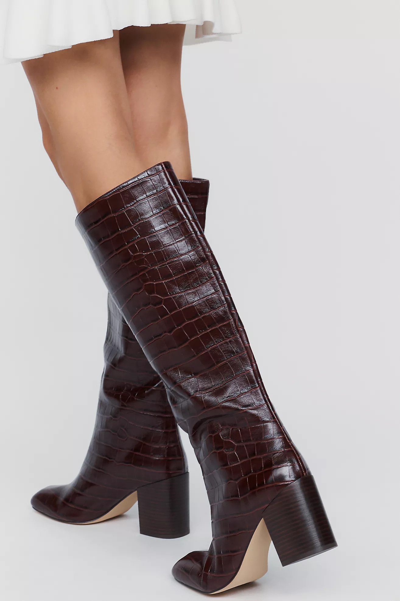 Maeve Square-Toe Tall Boots | Anthropologie (US)