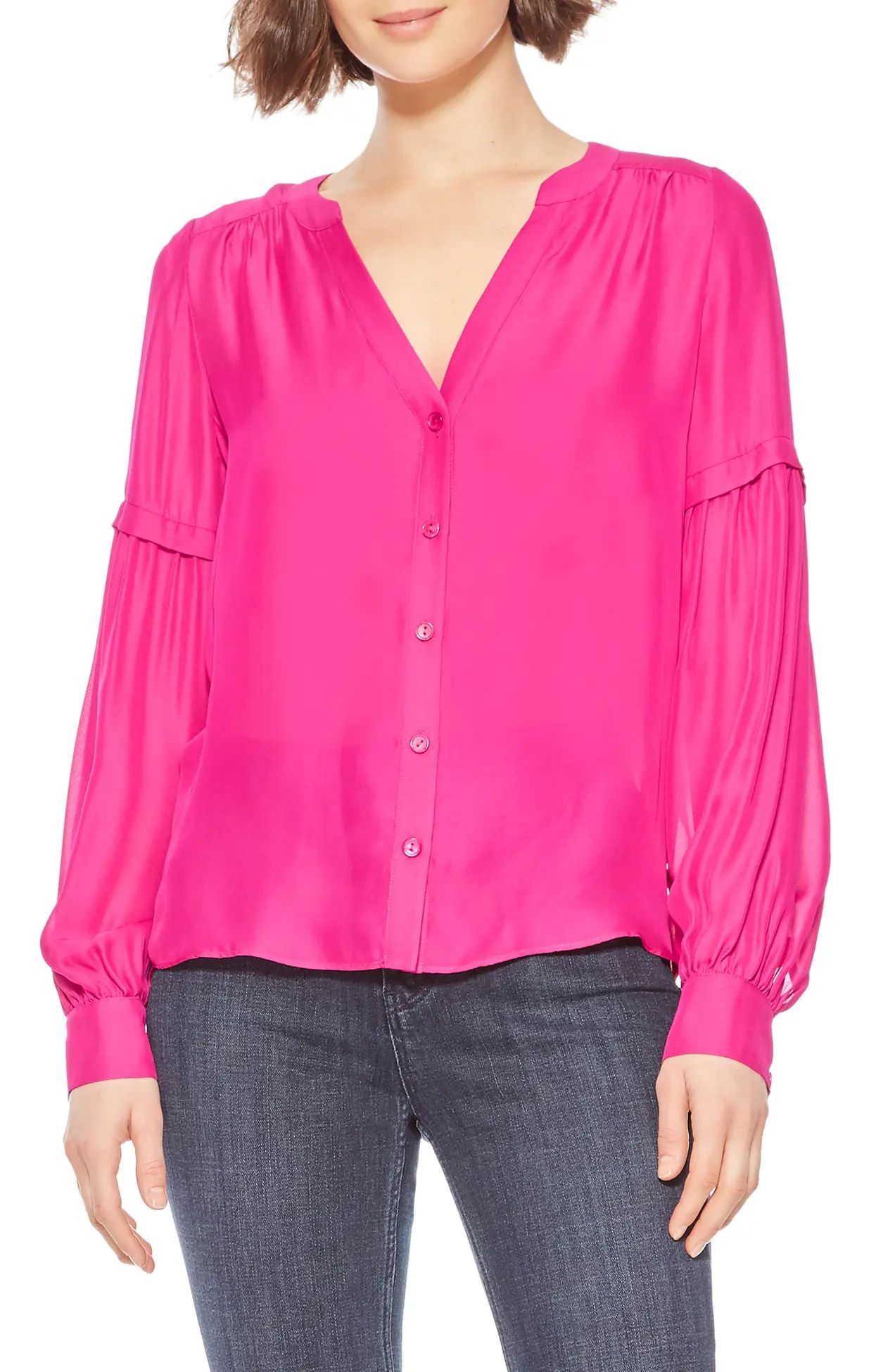 Parker | Carmela Silk Blend Blouse | Nordstrom Rack | Nordstrom Rack