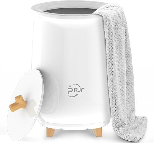 PRJF Towel Warmer, Heated Towel Warmer Bucket for Bathroom, Large Towel Warmers for Bedroom, Auto... | Amazon (US)