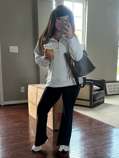 Ready for a fun Friday!!! I’m obsessed with this comfy outfit!! 

I’m wearing sizes: 
Pullover: M/L
Leggings: 12
Shoes: 9
Socks: L
Bra: 12
Underwear: S



#LTKfindsunder100 #LTKstyletip #LTKmidsize