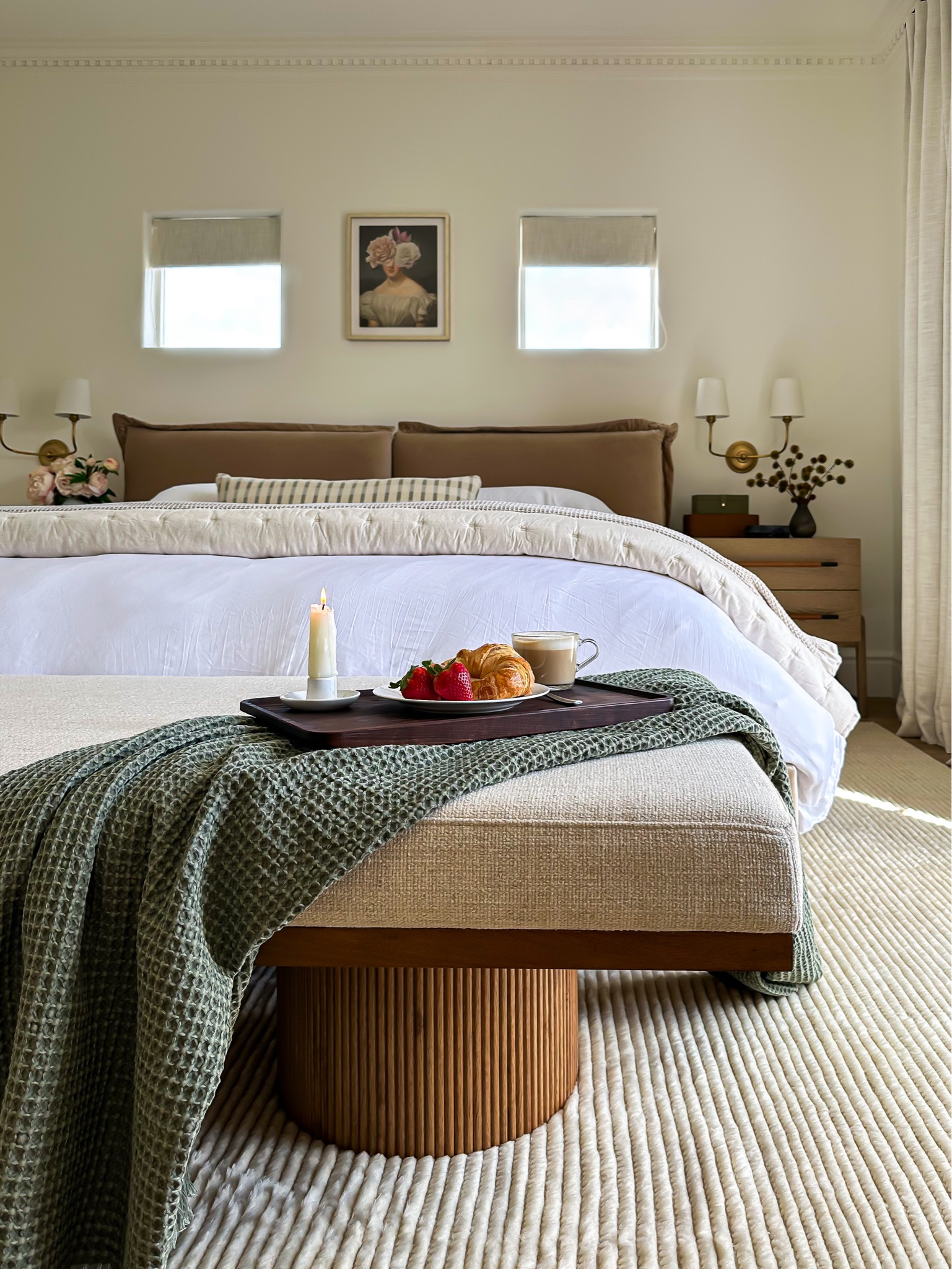 Guest bedroom with Kathy Kuo Home

#LTKstyletip #LTKfamily #LTKhome