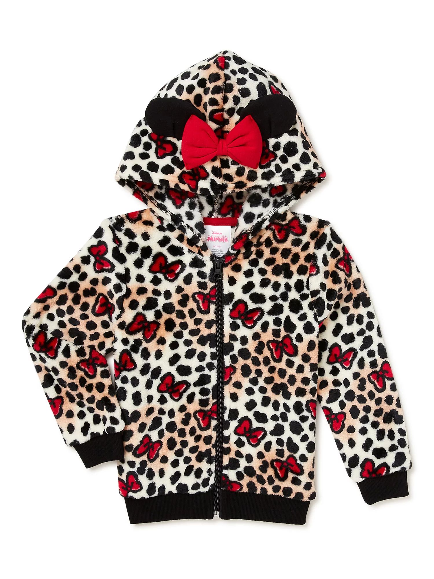 Minnie Mouse Baby Girls & Toddler Girls Fleece Jacket, Sizes 12M-5T | Walmart (US)