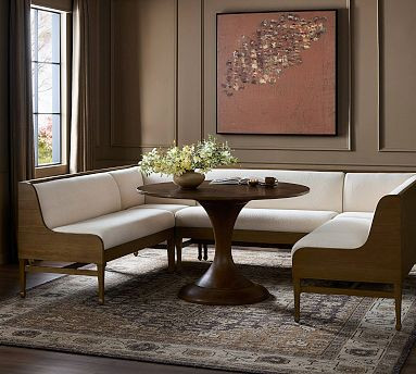 Montana Oak Dining Banquette (129") | Pottery Barn (US)