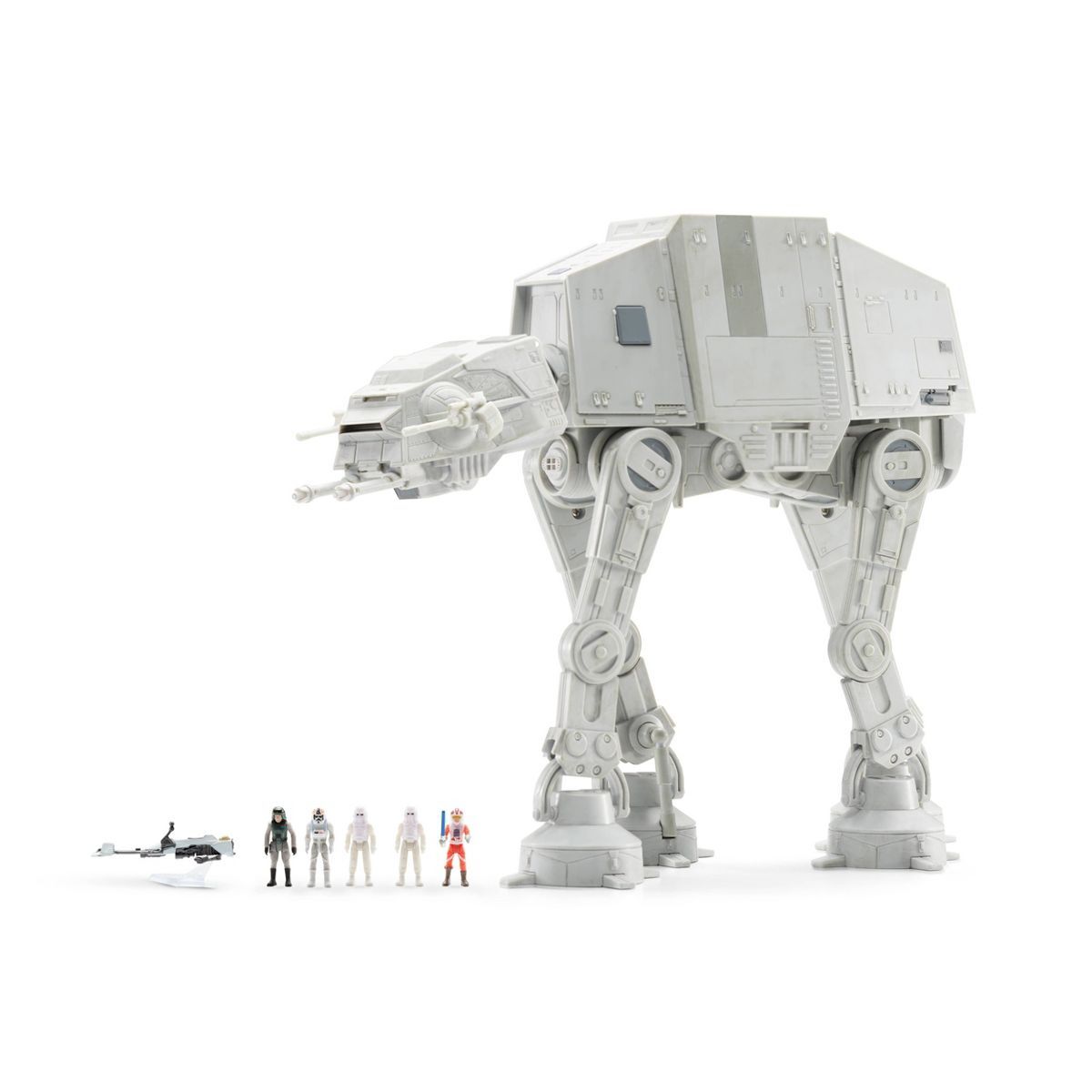 Star Wars Micro Galaxy Squadron AT-AT Walker Action Figure with Mini Figures Set - 9pc | Target