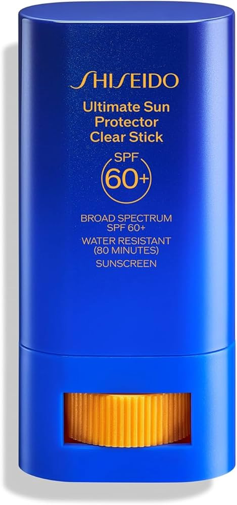 Shiseido Clear Sunscreen Stick - Invisible Broad-Spectrum Face Sunscreen - Wear Under & Over Make... | Amazon (US)
