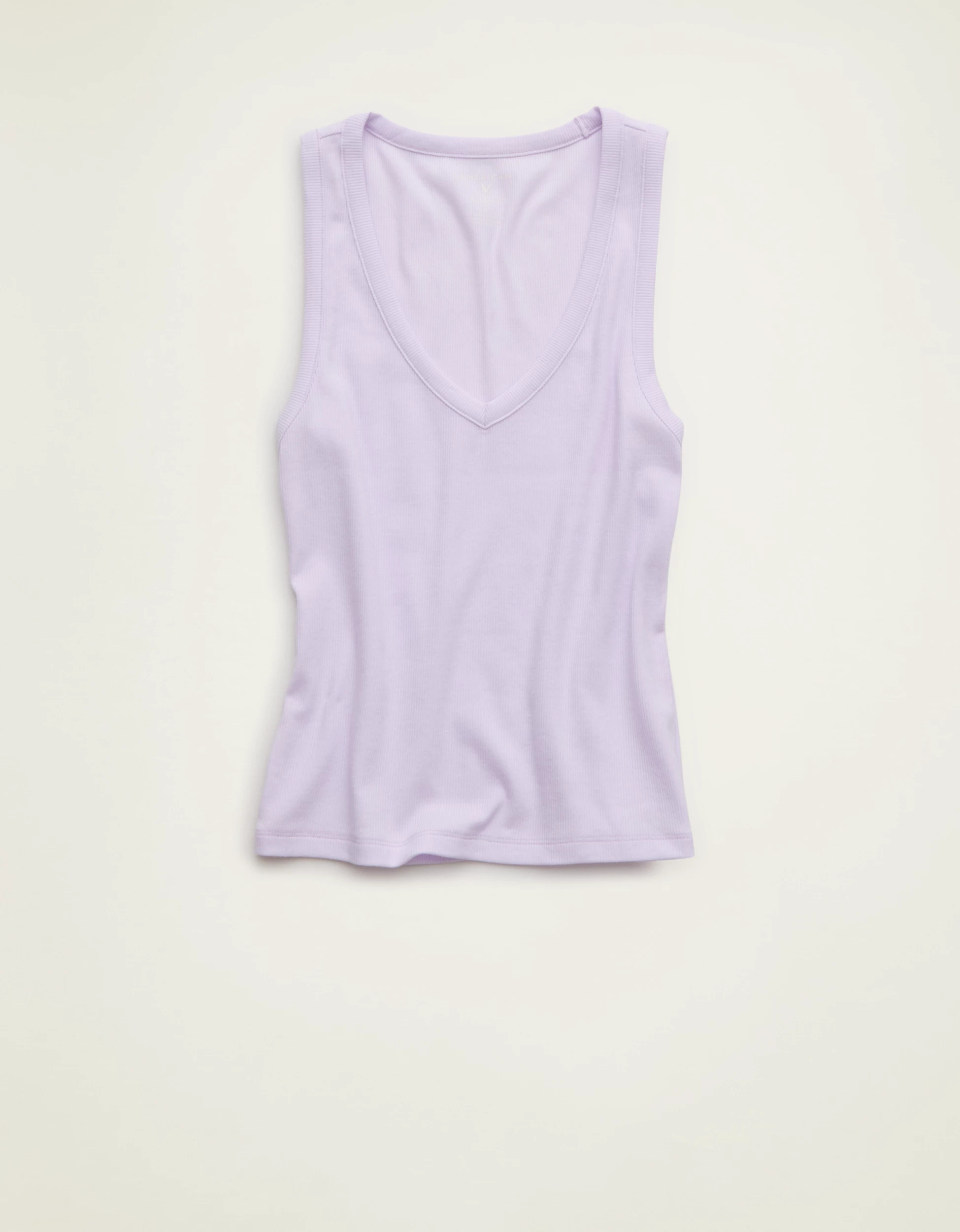AE V-Neck Boyfriend Tank Top | American Eagle Outfitters (US & CA)