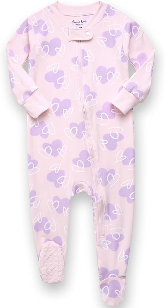 VAENAIT BABY Infant Toddler Boys Girls Footed Pajamas One-PIece Romper Sleep and Play 0M-2T | Amazon (US)