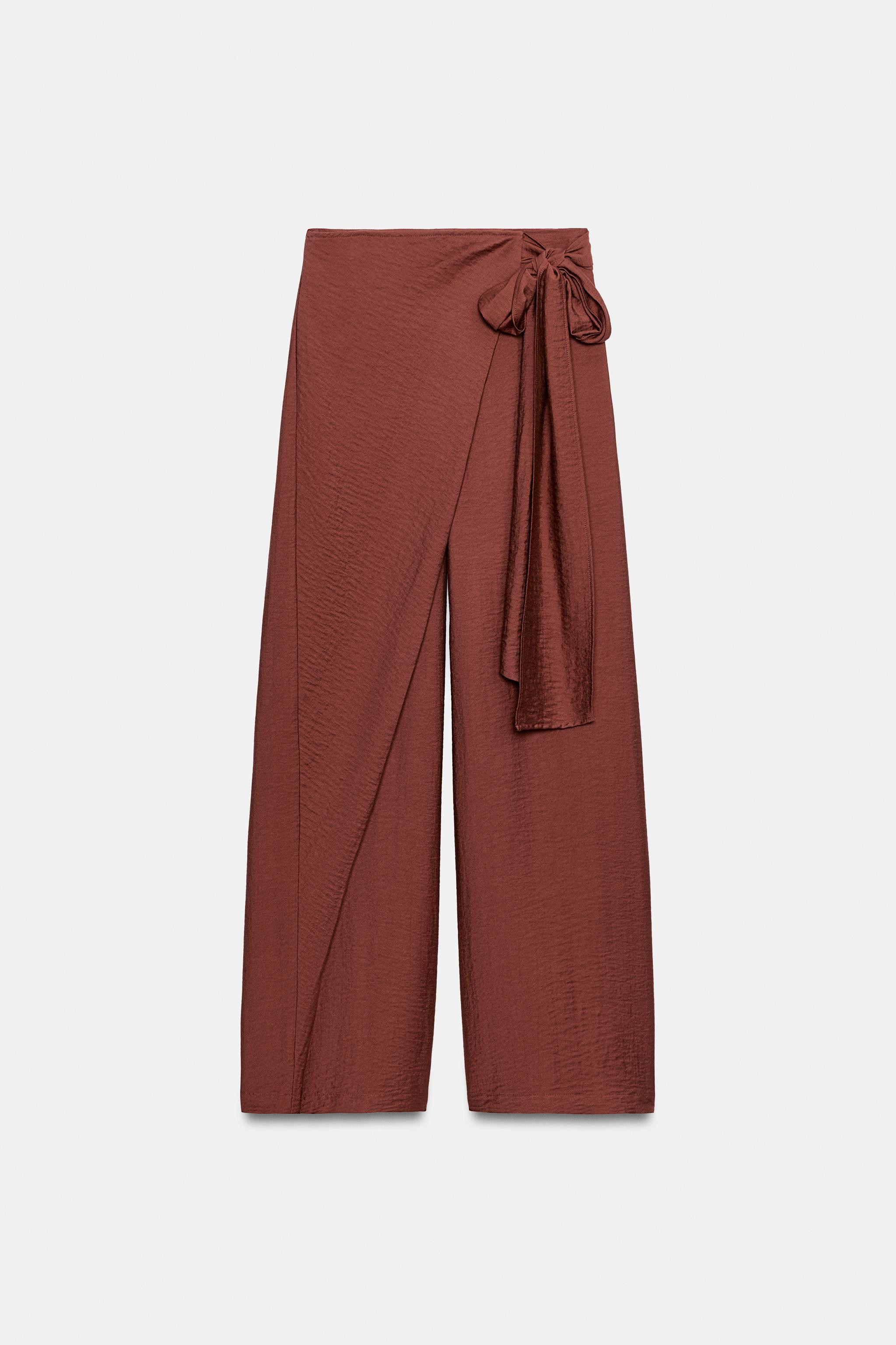 TIED PAREO PANTS | Zara US