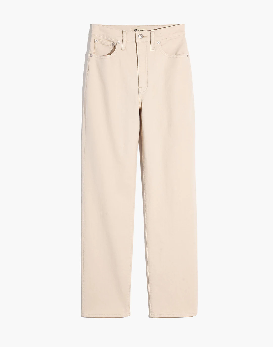 The Perfect Vintage Straight Jean in Tile White | Madewell