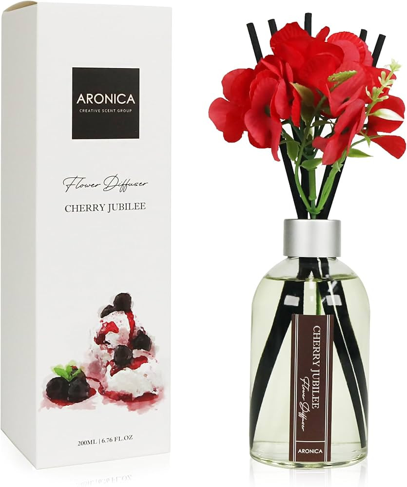 Aronica Christmas Bathroom Decorations Red, Cherry Air Freshener Decorations for Shelf, Red Tree ... | Amazon (US)