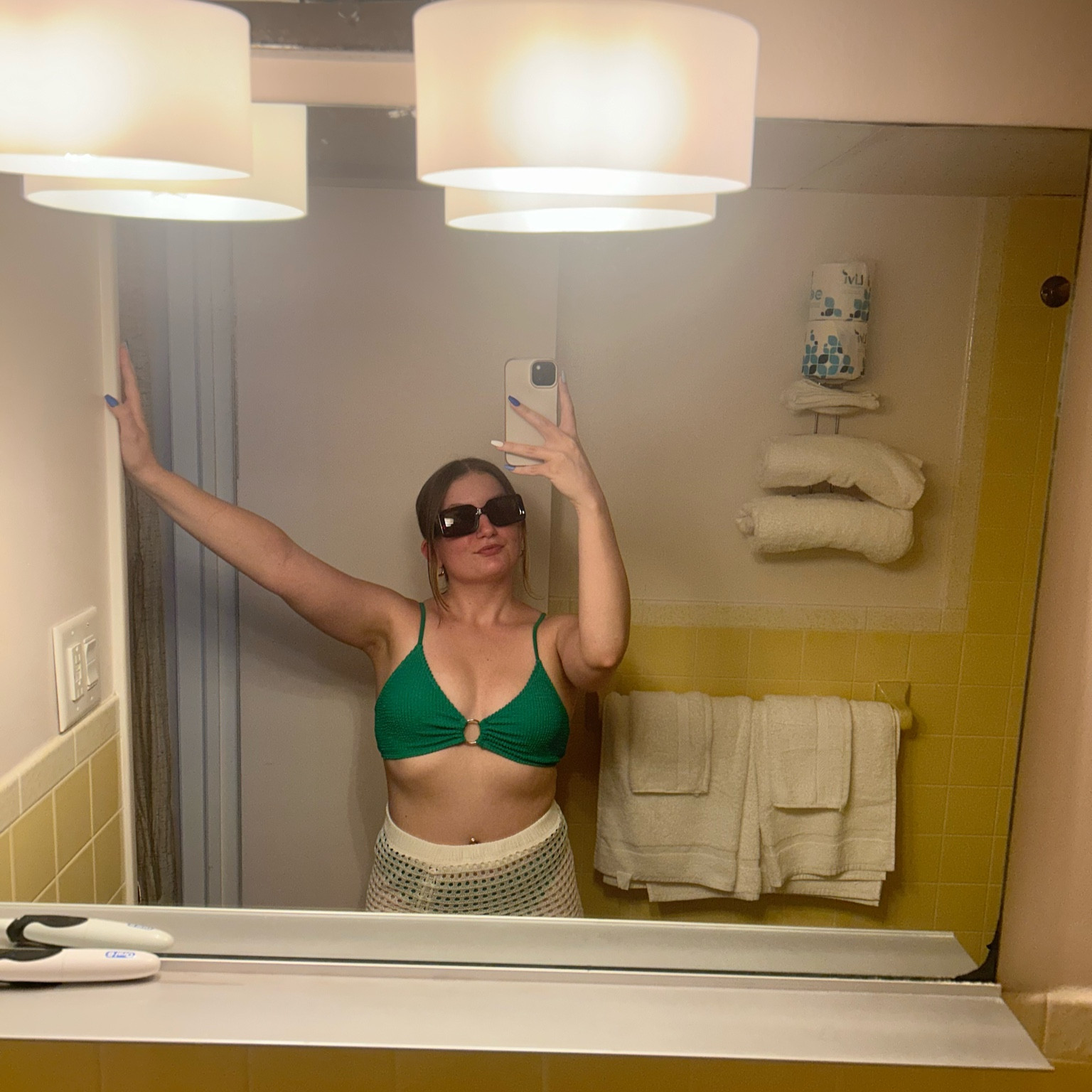 SHEIN bikini and cover up 💚

#LTKSeasonal #LTKSummerSales #LTKTravel