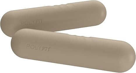 Polyfit Dumbbell Weight Bars - Hand Weights for Women, Walking & Pilates | 3.3 lb each, 6.5 lb pa... | Amazon (US)