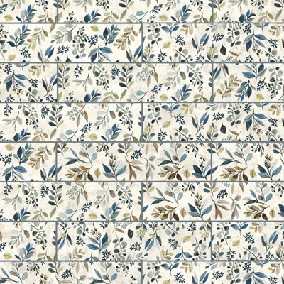 Garden 2" x 10" Porcelain Floral Wall & Floor Tile | Perigold