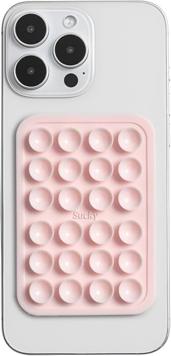 Sucky Silicone Suction Phone Case Adhesive Octo Cup Buddy Mount - Anti-Slip Holder, Hands-Free Ph... | Amazon (US)