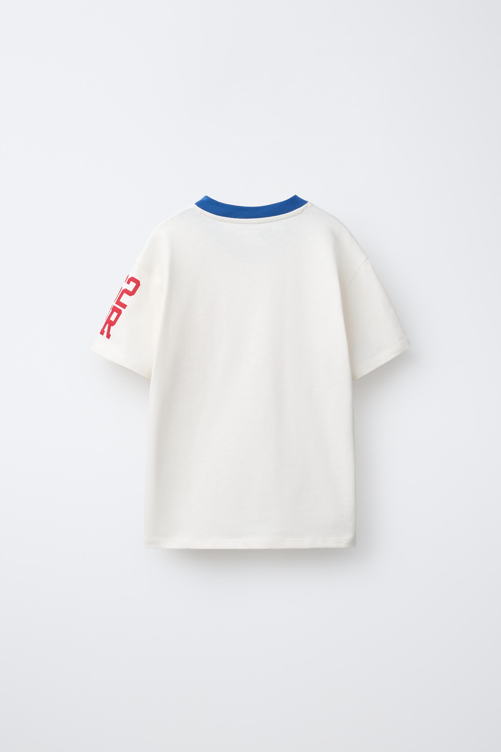STRIPED TEAM SIX SEVEN POLO SHIRT | Zara US