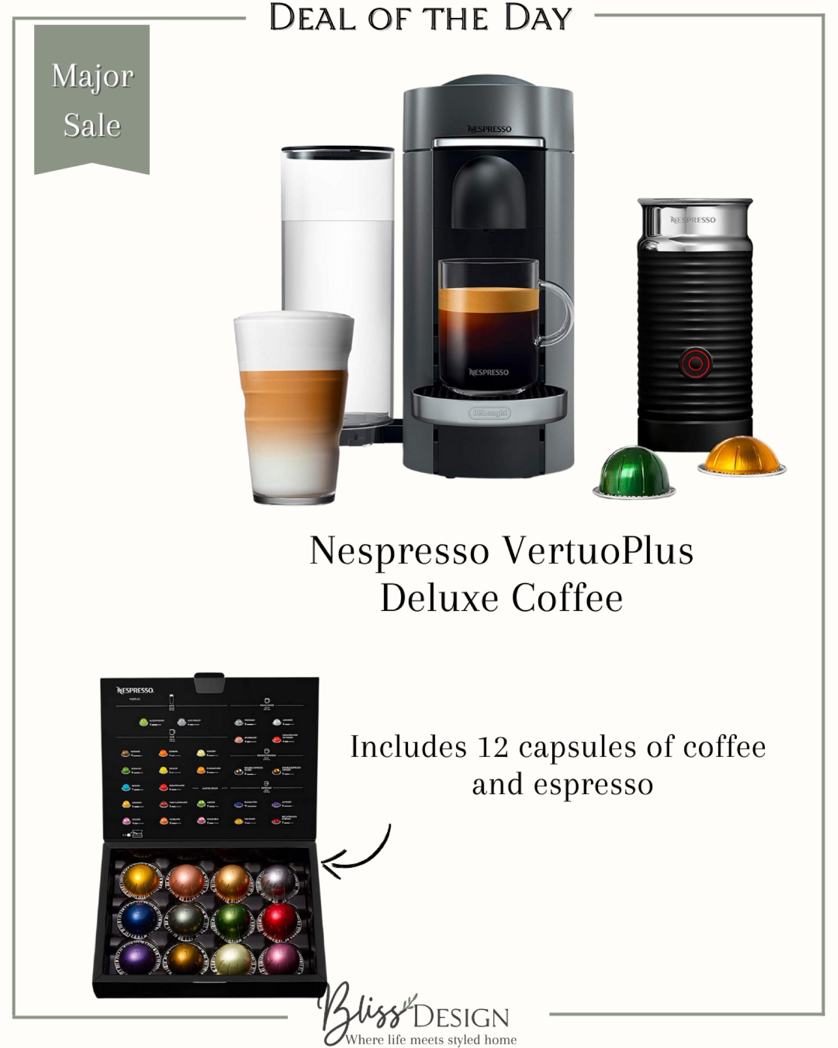 The perfect Nespresso coffee maker on sale!

#LTKFind #LTKhome #LTKsalealert
