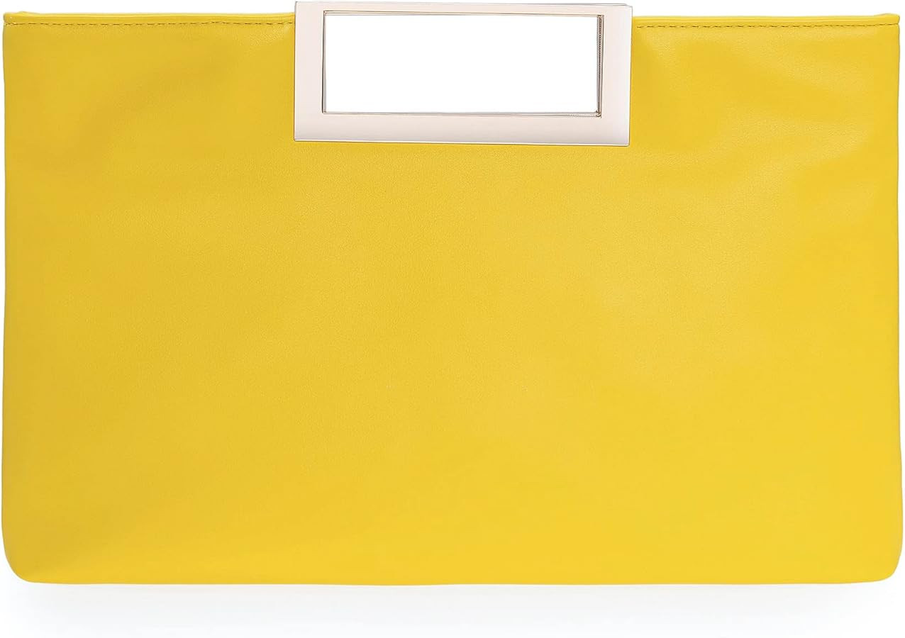 CHARMING TAILOR Fashion PU Leather Handbag Stylish Women Convertible Clutch Purse | Amazon (US)