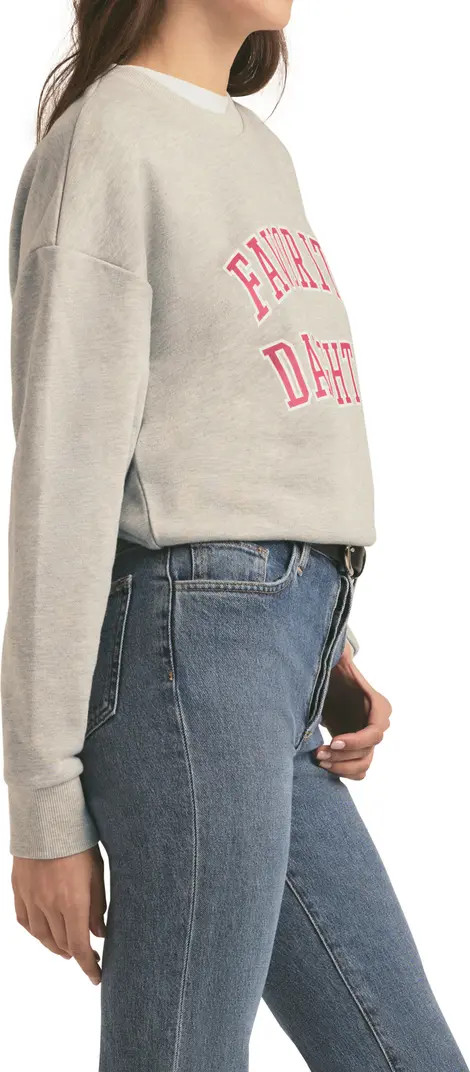 Collegiate Cotton Blend Sweatshirt | Nordstrom