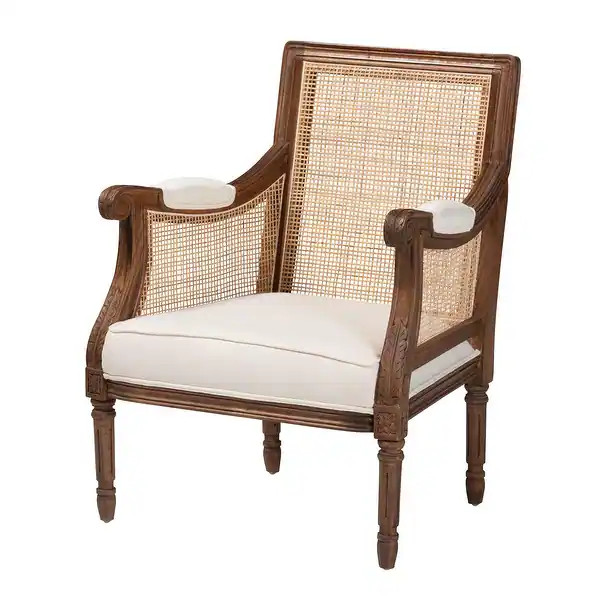 bali & pari Desmond Traditional French Wood Accent Chair - Bed Bath & Beyond - 39138598 | Bed Bath & Beyond